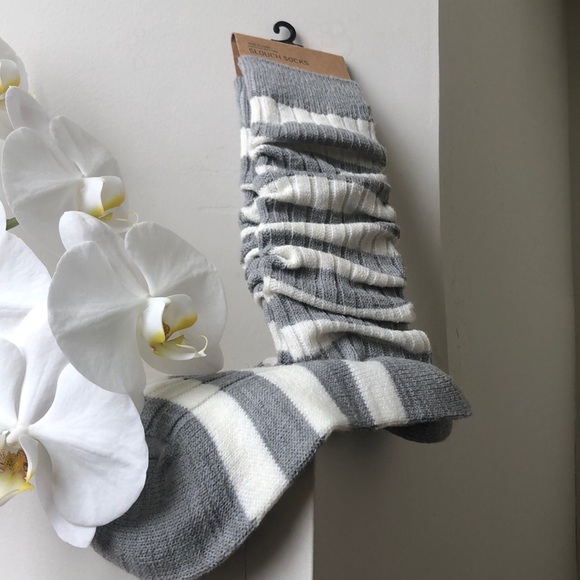 Urban Outfitters Accessories - URBAN OUTFITTERS STRIPED SLOUCH SOCKS